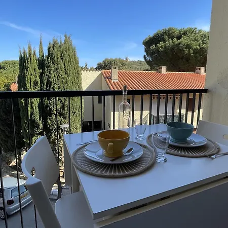 Studio Avec Terrasse Et Parking A 300M De La Plage - Residence Privee A Collioure - Fr-1-309-372 Extérieur photo